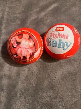 ZURU My Mini Baby Sweethearts Valentine's Day Mystery Capsules Lot of 2